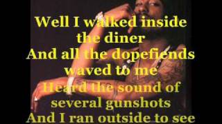 2Pac - Dopefiends Diner (Lyrics in video)