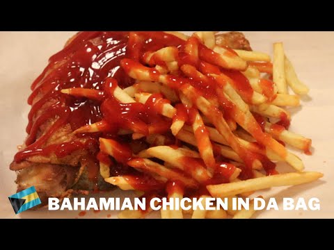 Bahamian Chicken in Da Bag