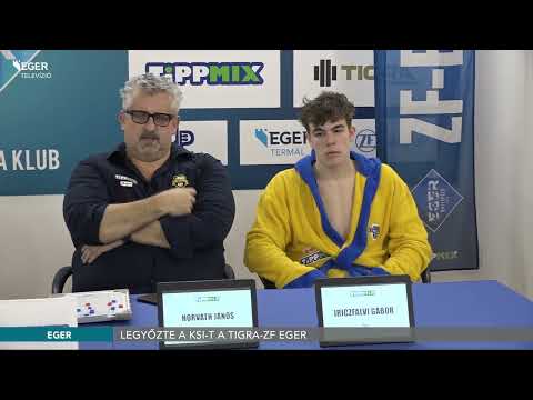 Legyőzte a KSI-t a Tigra-ZF Eger - 2022.12.06.