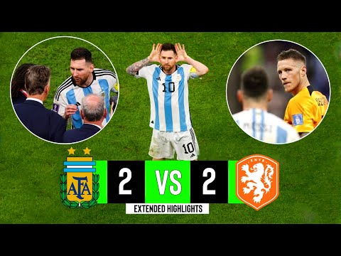 Argentina x Netherlands | 2-2 | Extended Highlights & Goals | World Cup 2022