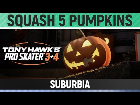Tony Hawk's Pro Skater 3+4 - Suburbia - Squash 5 Pumpkins