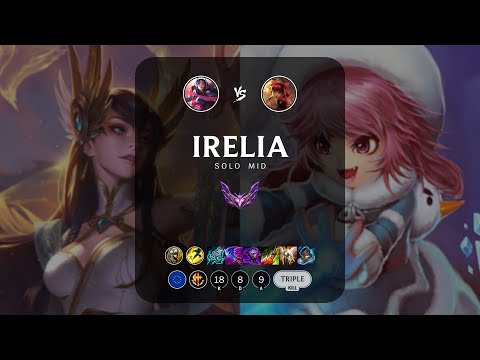Irelia Mid vs Annie - EUW Master Patch 13.3