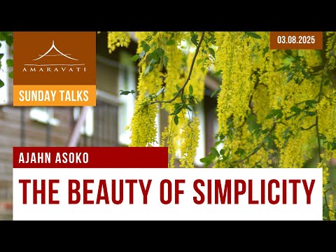 The Beauty of Simplicity | Ajahn Asoko | 03.08.2025