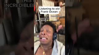 Listening to old Frank Ocean vs new Frank Ocean #relatable #frankocean #music