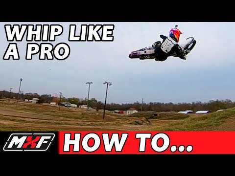 How to Whip a Dirt Bike - Lay it Flat in 3 Steps!!