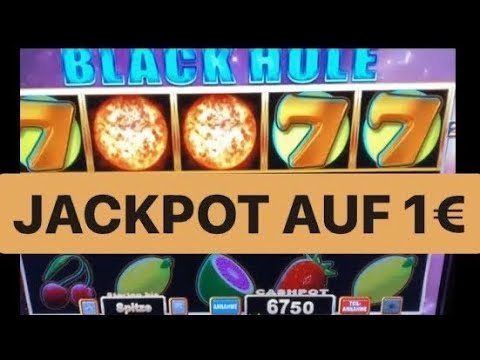 Black Hole 1€ VOLLES RISIKO 77777 JACKPOT 🎰 Spielhalle Spielothek