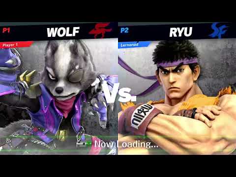 Clocktower Smash 104 - LQ - Textbook (Yoshi, Wolf) vs. Lernonad (Ryu) - HDR