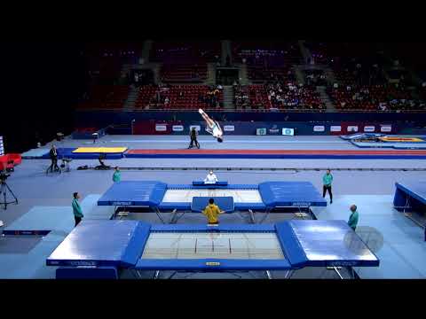 CAO Yunzhu (CHN) W - 2022 Trampoline Worlds, Sofia (BUL) - Q2 Trampoline