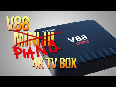 BARGAIN OR GIMMICK? CHEAP ANDROID 7.1 4K TV BOX - V88 PIANO