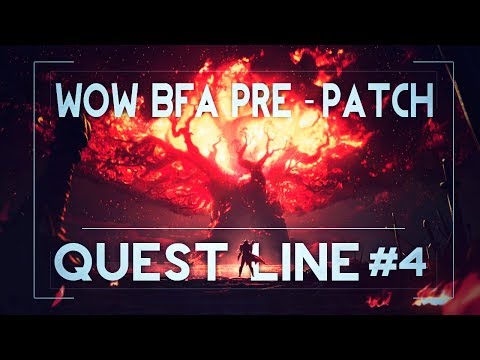 WoW BfA Pre-Patch | QUEST LINE | CHAPTER 2 (#4) (Warrior) (GET A FREE MOUNT!)