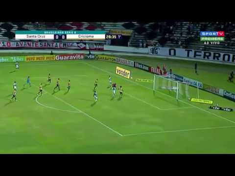 Ricardo Bueno - 08.08.2017 - Santa Cruz 1 x 2 Criciúma - Brasileiro Série B - 20ª Rodada