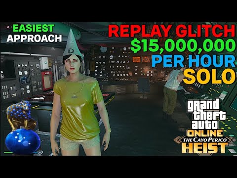 NEW METHOD 2026! 💸 SOLO Cayo Perico Heist Replay Glitch – Earn $15M/Hour FAST | GTA Online #gta