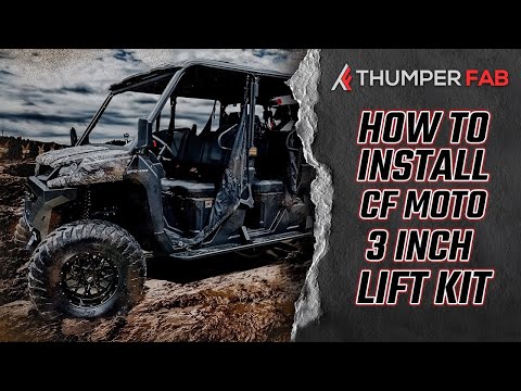 CFMOTO Uforce 1000 Lift Kit Install | Thumper Fab