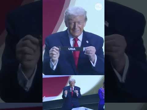 U.S., Canada, Mexico leaders draw nations at FIFA World Cup event