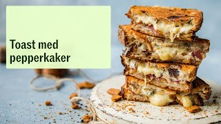 Toast med pepperkaker og fenalår