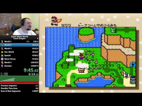 Super Mario World Lunar Dragon in 1:45:47