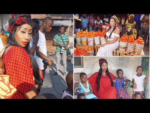 Victoria Kimani ashoot video ya collabo na Professor  Jay