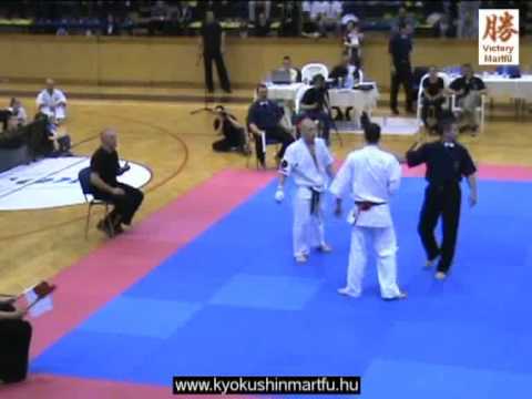 Búzás Gábor (Victory Martfű) negyedik küzdelme, Szolnok Cup, 2010.04.10