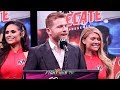 CANELO ALVAREZ SPEAKS ON CLEAR WIN OVER DANIEL JACOBS "HES A GREAT FIGHTER, HE WAS DIFFICULT"