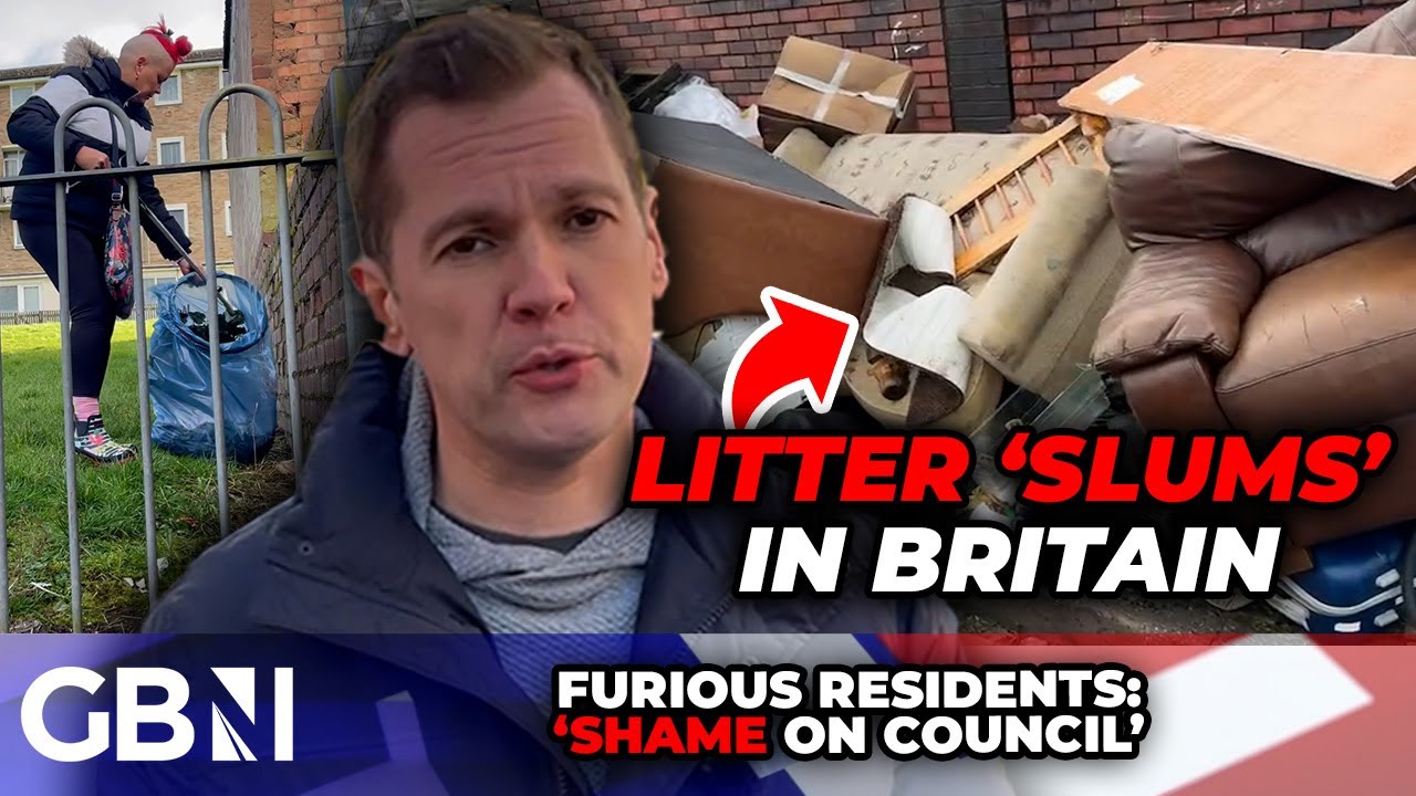'Like a SLUM!' Brits SEETHE as vandals DUMP hordes of 'FILFTH' on streets and council 'DOES NOTHING'
