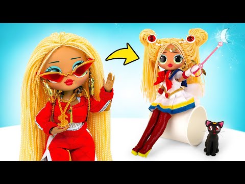 Making sailor moon outfit and cat luna