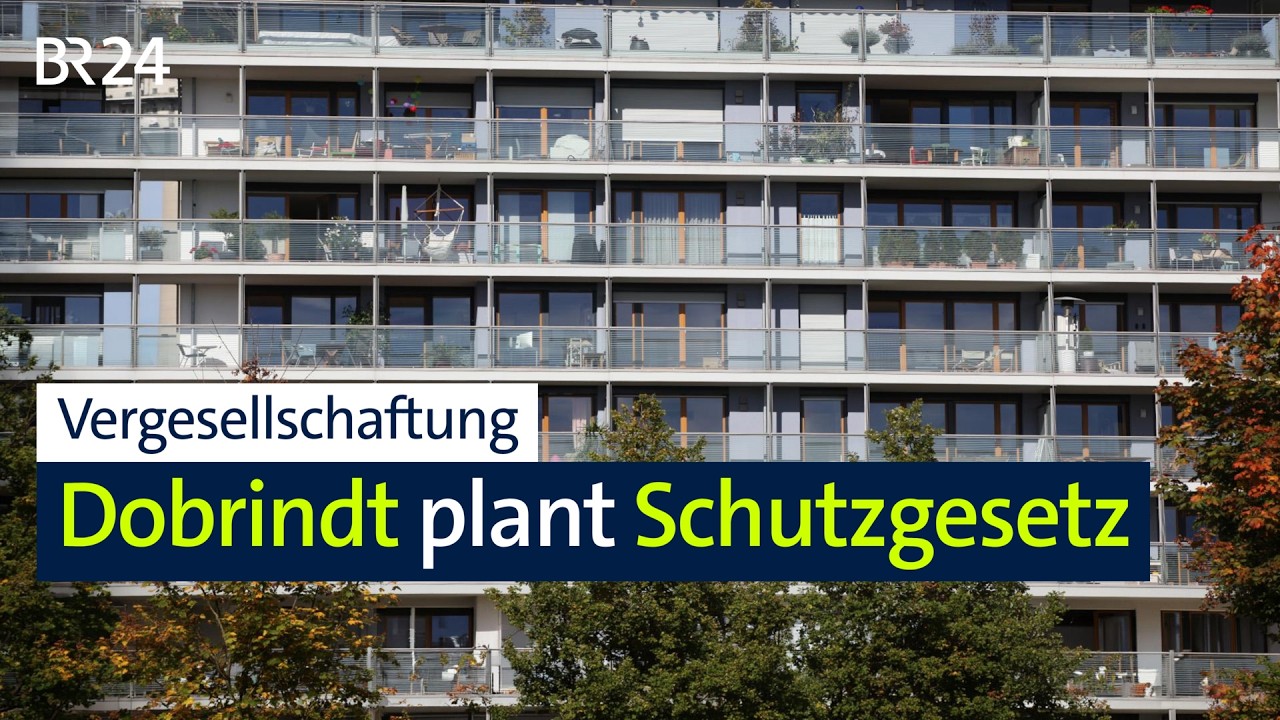 Wohnungen: Debatte um Vergesellschaftung | BR24