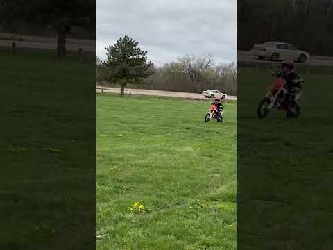 2024 Ktm 50 Sx first ride! #ktm #moto