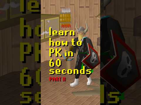 Learn how to PK in 60 seconds… ⚔️ #oldschoolrunescape #osrs #pktips #pkguide