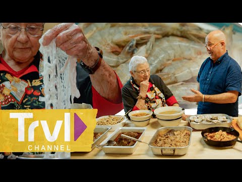 Exploring Cajun Cuisine with Alzina Toups | Bizarre Foods with Andrew Zimmern | Travel Channel