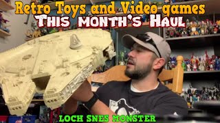 RETRO TOYS and VIDEO GAMES| This Month's Haul