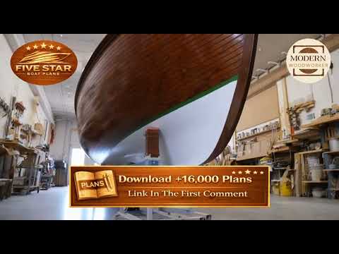 Incredible Self-Building Wooden Boat Plans Masterpiece