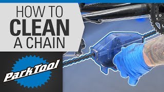 How To Clean and Lube a Bicycle Chain with a Park Tool Chain Cleaner