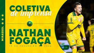 🎙️🦁 COLETIVA COM NATHAN FOGAÇA - PRÉ-JOGO MIRASSOL X PORTUGUESA