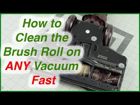 How To Clean the Brush Roll on ANY Vacuum FAST -...