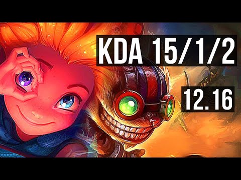 ZOE vs ZIGGS (MID) | 15/1/2, Legendary, 1.5M mastery, 500+ games | EUW Diamond | 12.16