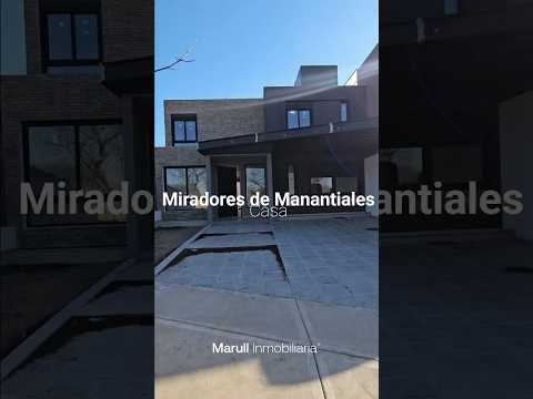 Casa en MIRADORES DE MANANTIALES | Marull Inmobiliaria