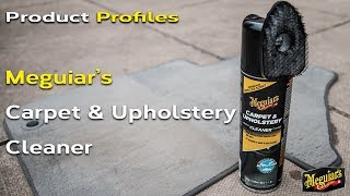 Meguiar's Carpet and Upholstery Cleaner (pulitore di tappetini e tappezzeria)