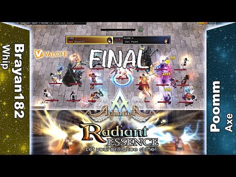 Sikyon Weekly 28/07/2018 PM: Final - Brayan182 vs Poomm - Atlantica Online Valofe