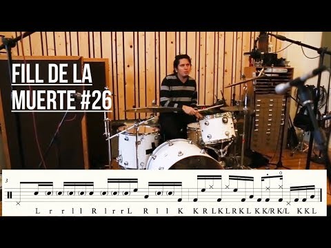 Drum Lesson - Fill de la muerte #26 - A la  Marcus Thomas