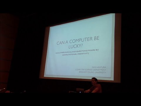 AGI-14 Dan Ventura - Can a Computer be Lucky?