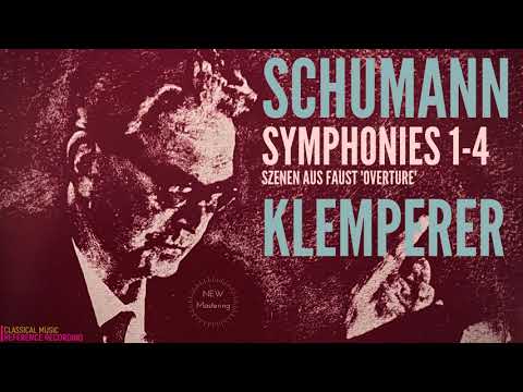 Schumann - Complete Symphonies Nos.1 'Spring', 2, 3 'Rhenish', 4 (reference record.: Otto Klemperer)