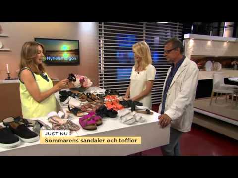 Sandalmode: Strumpor i sandaler är strängt förbjudet - Nyhetsmorgon (TV4)
