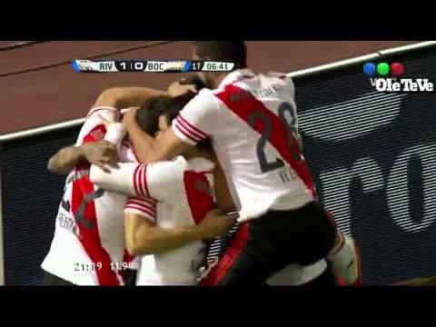 River 1-0 Boca Gol de Lucho Gonzalez