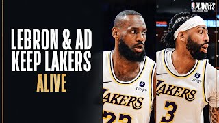 LeBron James - Anthony Davis - Los Angeles Lakers
