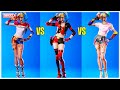 FORTNITE *THICC* HARLEY QUINN SKIN SHOWCASED WITH ALL STYLES (REBIRTH HARLEY QUINN) 😍❤️