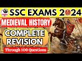 COMPLETE MEDIEVAL HISTORY REVISION FOR SSC EXAMS | TOP 80 QUESTIONS | SSC GK | Parmar SSC