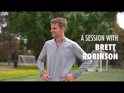 A Running Technique Session with Brett Robinson before breaking the Australian Marathon Record