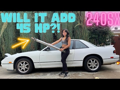 240SX GETS LIGHTWEIGHT DRIVESHAFT! WILL IT ADD 45HP?!