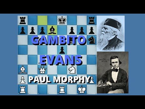 Partidas de Paul Morphy - Gambito Evans con Blancas