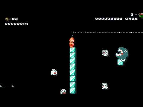 BOWSER'S ICE CASTLE by Thiago 🍄 Super Mario Maker #ajx